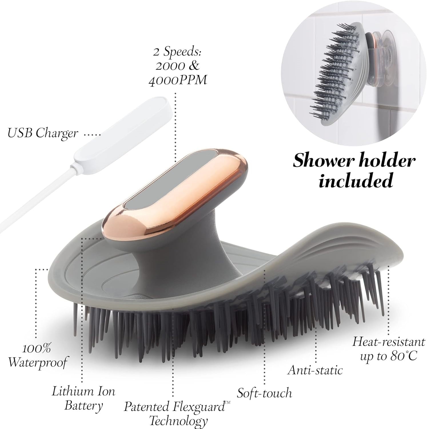 Cepillo masajeador para cabello - additional image 5